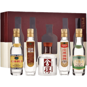 PLUS会员：沱牌 80周年纪念小酒 52%vol 浓香型白酒 99ml*5瓶 礼盒装
