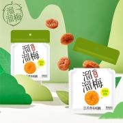 溜溜梅青梅袋装日式无核梅肉梅饼孕妇零食100g/袋
