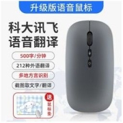 讯飞ai智能语音鼠标蓝牙无线双模通用静音可充电说话声控打字翻译