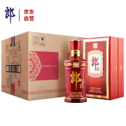 郎酒 珍品郎 典藏版 酱香型白酒 53度 500ml*6瓶 整箱装
