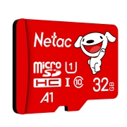 朗科(Netac)＆JOY联名款 32GB TF(MicroSD)存储卡 U1 C10 A1 P500系列 读速100MB/s行车记录仪＆安防监控摄像18.5元