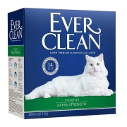 【美国原装进口】铂钻猫砂 铂钻EverClean猫砂膨润土无尘 低尘锁水结团高效除臭膨润土矿砂 【绿标】无香-持久抗臭25磅11.3kg