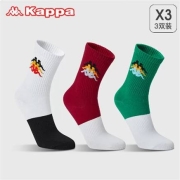 Kappa 卡帕 KP2W2021 棉质运动袜 三双装
