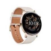 HUAWEI 华为 WATCH GT 3 42mm 雅致款 白色真皮表带 智能手表