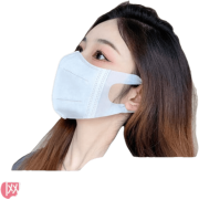 有券的上：欧因 3D一次性口罩 白色成人20只