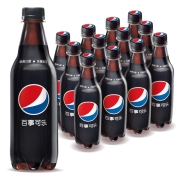 PLUS会员：pepsi 百事 碳酸饮料 汽水可乐 中胶瓶 500ml*12瓶*3件
