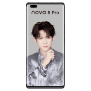 华为 HUAWEI nova 8 Pro 麒麟985 5G SoC芯片 Vlog视频双镜头8GB+128GB亮黑色 5G手机（无充电器和数据线）