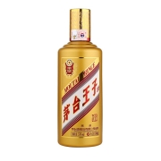 茅台 茅台王子酒 金王子 酱香型白酒 53度 500ml 单瓶装 贵州茅台酒股份有限公司出品 中秋送礼