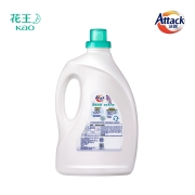 花王洁霸（ATTACK）瞬清无磷洗衣液（紫藤花香）3kg