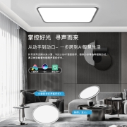 Yeelight易来 纤月智能led吸顶灯 客厅卧室吸顶灯智能灯集成吊顶北欧 支持小爱同学语音控制 灯具套餐客厅灯