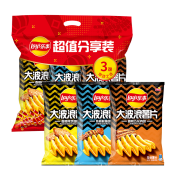 PLUS会员、京东特价版：乐事 Lay s 大波浪组合包 (鱿鱼+烤翅+五花肉)70克*3包*4件 多款可选