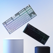 罗技（G）G913 TKL 无线蓝牙有线三模机械键盘 87键拉丝铝面板 RGB背光矮轴 无数字键盘 T轴（类茶轴）皓月白