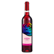 长城 玫瑰红香逸浓甜红葡萄酒 750ml 单瓶装