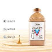 兰格格 蒙古熟酸奶酸牛奶 1kg 生鲜低温酸奶酸牛奶