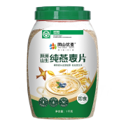 阴山优麦 营养早餐纯燕麦 1kg*1桶