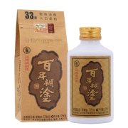 百年糊涂 经典小百年 浓香型白酒 33度125ml 单瓶装