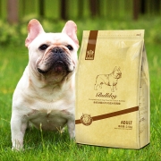 耐威克狗粮 法国斗牛犬成犬狗粮2.5kg 牛肉味  法斗天然粮宠物全价粮
