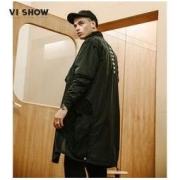 ViiSHOW 维秀1991年 秋季新款风衣男韩版宽松中长款外套男士立领休闲上衣外套
