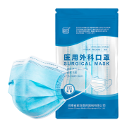 PLUS会员、再降价：超亚医药 成人医用外科口罩 灭菌级 100只/袋(10只*10袋)