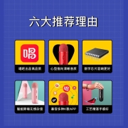 唱吧 小唱胶囊麦克风b1向往的生活同款录歌专用话筒 快手抖音K歌直播通用 手机KTV专业声卡一体 粉色