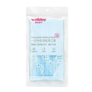 维德（WELLDAY）一次性医用口罩 10只/袋