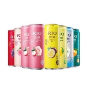 88VIP：RIO锐澳 预调鸡尾酒 微醺常规 7味330ml*8瓶*2件+襄遇二阳 花椒锅巴108g*3袋