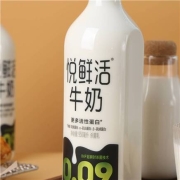 悦鲜活 君乐宝 INF超瞬时杀菌牛奶 950ml*18瓶 每期配送3瓶