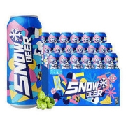 SNOWBEER 雪花 啤酒整箱特价批发snow beer新选500ml*18听新日期清爽饮品