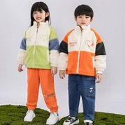 换季提前购，史努比 男女童 2022年秋款羊羔绒上衣外套