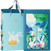 plus会员：hopes 六合信 月光花园 月饼礼盒480g*2件