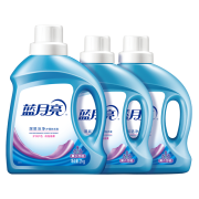 蓝月亮 全瓶8斤洗衣液机洗手洗套装薰衣草香2kg*1瓶+1kg*2瓶装深层洁净