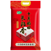 20点开始：SHI YUE DAO TIAN 十月稻田 长粒香大米 5kg*5件