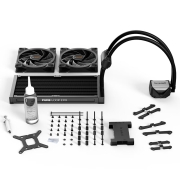 德商德静界（be quiet!）PURE LOOP 2 FX 240 一体式CPU水冷散热器 240MM水排 高效水泵 ARGB灯效