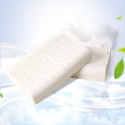 京东京造 梦享系列 泰国进口天然乳胶枕头波浪一对礼盒装 92%天然乳胶含量 橡胶枕头