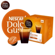 DOLCE GUSTO雀巢黑胶囊咖啡英国进口美式浓黑巡礼哥伦比亚 研磨咖啡粉（雀巢多趣酷思咖啡机适用）12颗装