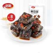 卫龙 臭豆腐120g/袋 经典小吃湖南长沙特产黑色油炸卤水豆制品风味豆干制品小包装 休闲小零食