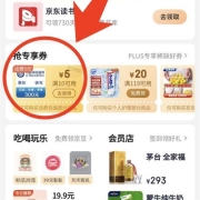 京东 PLUS会员专享 满10-5元话费券