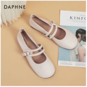 DAPHNE 达芙妮 单鞋女2022新款夏季法式玛丽珍鞋百搭温柔配裙子休闲穆勒鞋
