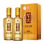 88VIP：XIJIU 习酒 金钻 53%vol 酱香型白酒 500ml*2瓶 礼盒装