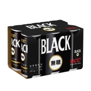 悠诗诗（UCC）无糖黑咖啡 饮料 185g*6/盒 日本进口