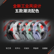 罗技（G） Astro A10 头戴式游戏耳机麦克风 电脑笔记本有线电竞耳机 听声辨位 吃鸡耳机 A10二代升级款铁艺黑