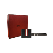 PLUS会员：BALLY 巴利 男士钱包腰带礼盒套装 6230354