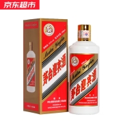 【中秋礼品】贵州茅台酒 53度 酱香型白酒 茅台飞天 迎宾  500ml 单瓶装