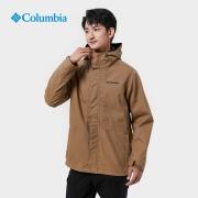 哥伦比亚户外22秋冬新品男子可拆卸抓绒内胆三合一休闲服WE0399