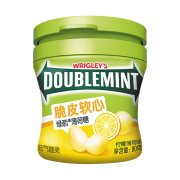 绿箭 薄荷糖 脆皮软心 柠檬薄荷味 80g*3件