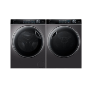 有券的上、百亿补贴：Haier 海尔 纤美系列 XQG100-BD14176LU1+HBNS100-FQ176U1 热泵式洗烘套装