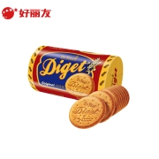 有券的上：好丽友 Orion 韩国原装进口 全麦饼干原味 194g