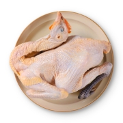 京东跑步鸡 花龄母鸡1kg 土鸡走地鸡跑山鸡整鸡肉 月子餐月子鸡汤材料 礼品袋装（新旧包装替换）