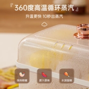 四季沐歌 DZG-02 多功能三层可视智能触控电蒸锅 24L
