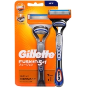 88VIP：Gillette/吉列锋隐手动剃须刀男士 刮胡刀 2刀头1刀架  *2件